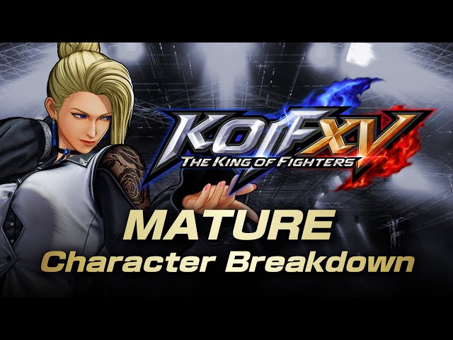 【繁體中文】KOF XV DLC｜MATURE｜Character Breakdown