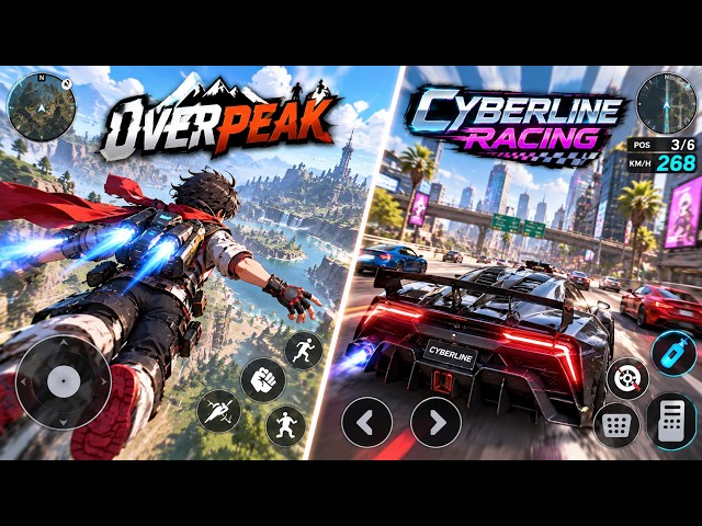 I Found 10 INSANE New Games on Android! 🔥
