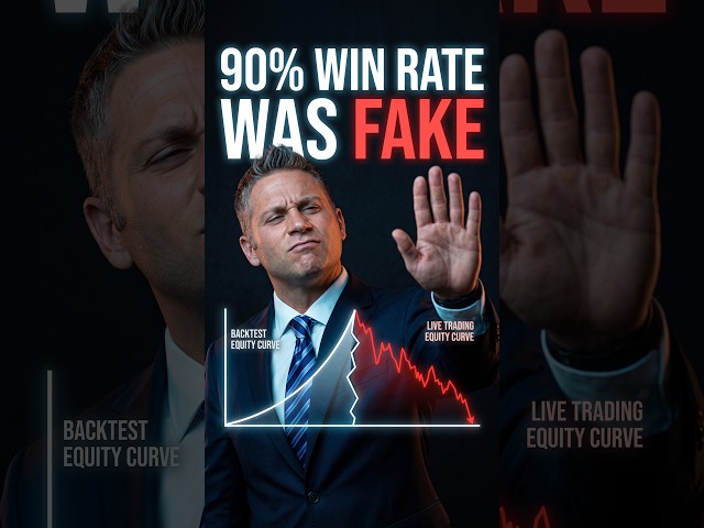 Your backtest showed a 90% win rate  Live trading showed 40%  Here's why