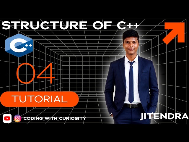 Structure of C++ programming in Telugu | తెలుగు | #learning #structure #cpp #education #growth