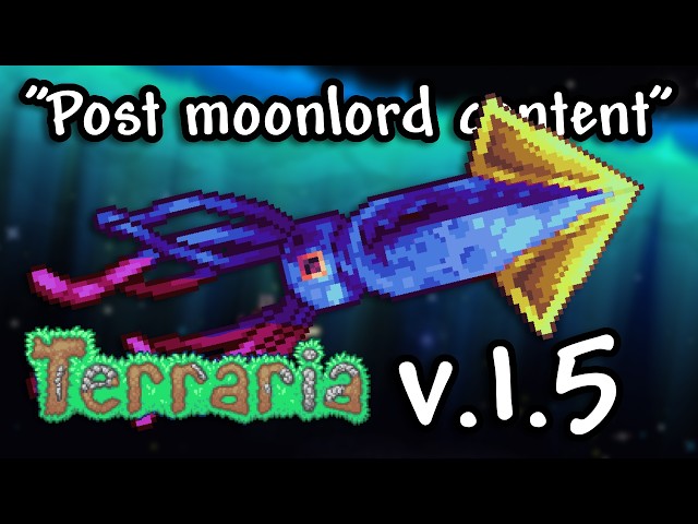 How i'd add "post Moonlord content" to Terraria.
