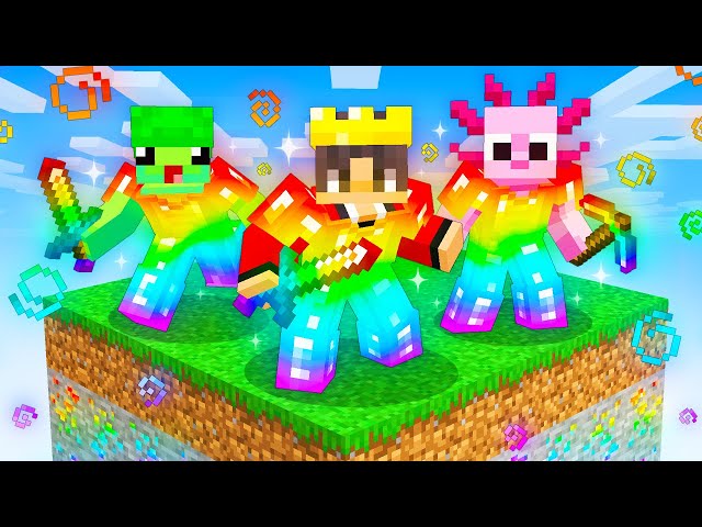 Surviving One OP Block in Minecraft!