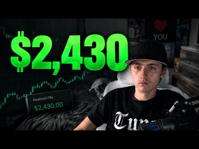 I made $2,430 With This Trade (10RR Trade)
