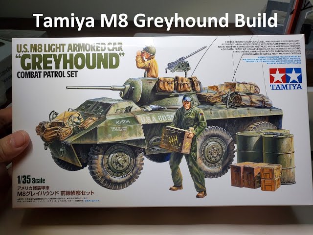 Tamiya M8 Greyhound Complete Build Part 1: Construction