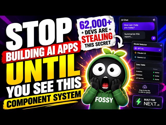Why 62,000 Devs Are Stealing This Secret AI UI Library