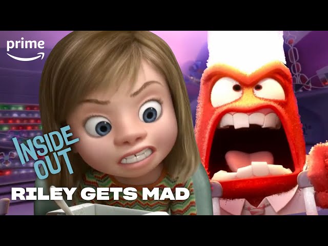 Riley Gets MAD | Inside Out | Prime Video