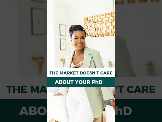 The Market Doesn't Care About Your PhD