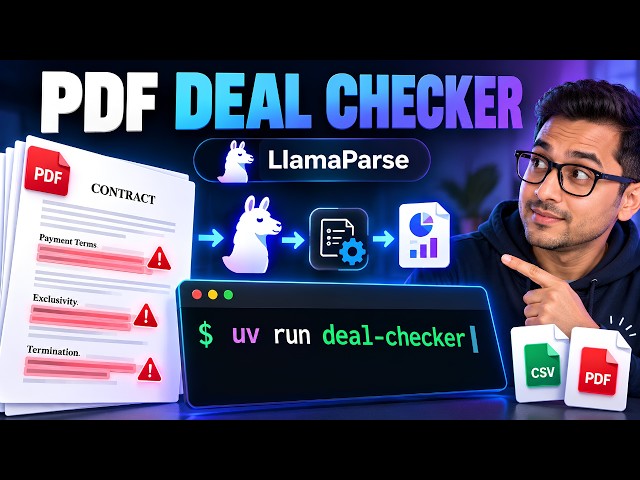 Build an AI Contract Checker with LlamaParse in Python (Free Plan)