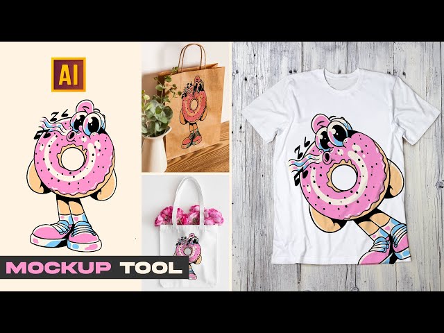 WOW!!! YOU DON'T NEED PHOTOSHOP!!! MAKE MOCKUPS IN ADOBE ILLUSTRATOR 2024.