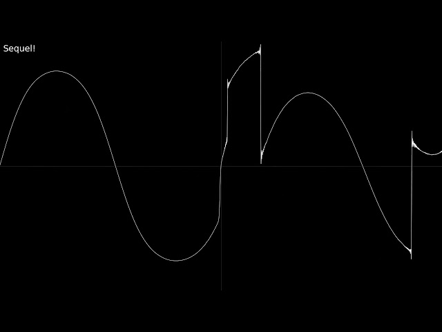 Images and Sounds generated using JavaScript 2 (OSCILLOSCOPE VIEW)