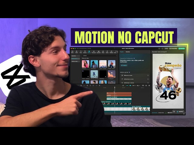 Motion Minimalista no CapCut: AULA COMPLETA