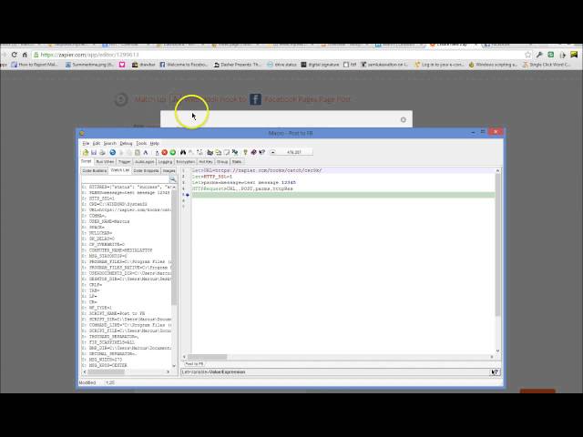 Automate Facebook with Macro Scheduler - Macro Recorder