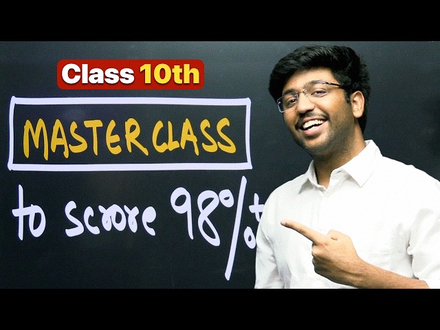 Masterclass on How to Score 98% in Class 10th 🔥 | Shobhit Nirwan