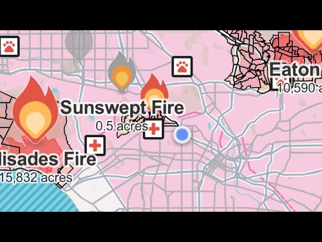 LA IS ON FIRE !!!!
