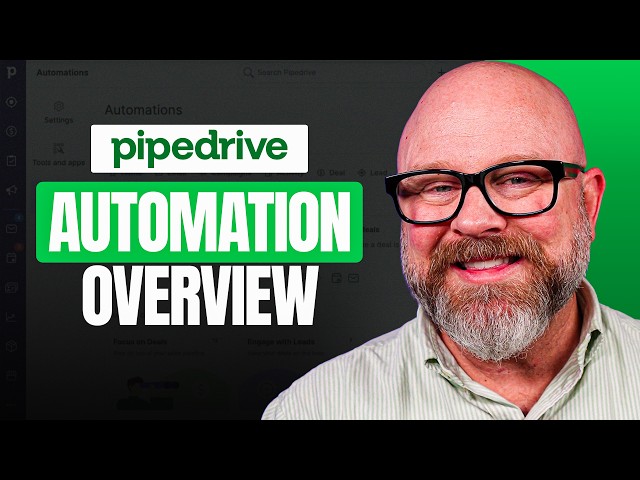 Pipedrive Automation Tutorial: Overview and Email Sequence Setup