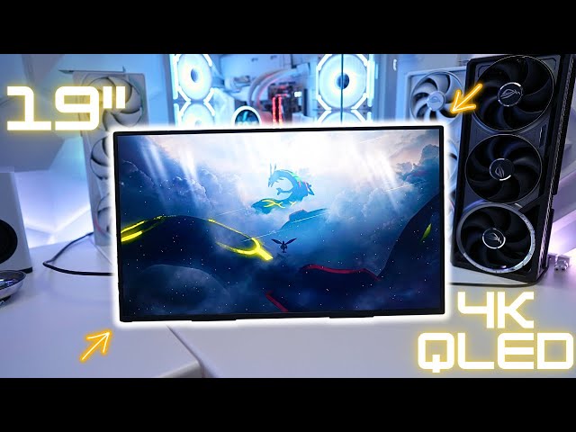 4K QLED, 19 Inches, 144Hz!? UPERFECT UColor APEX Is BUILT DIFFERENT.
