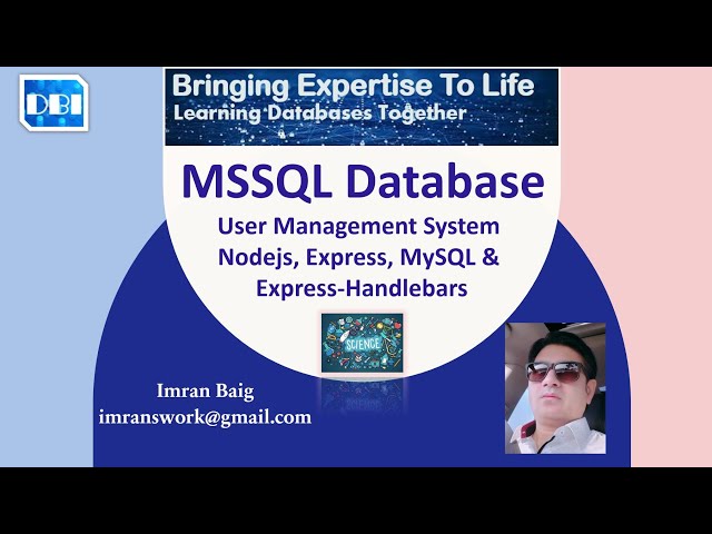 User Management System – Nodejs, Express, MySQL & Express-Handlebars (By Raddy)