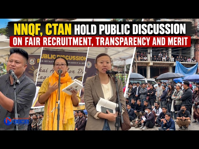 NNQF, CTAN HOLD PUBLIC DISCUSSION ON FAIR RECRUITMENT, TRANSPARENCY AND MERIT