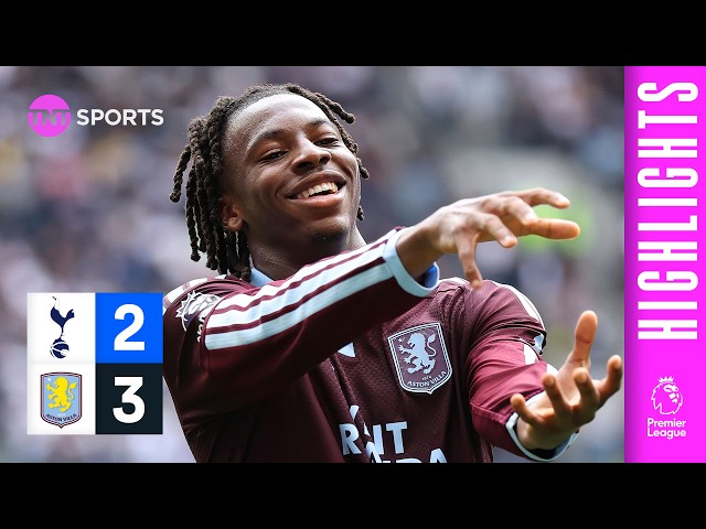 Villa SILENCE Sorry Spurs 😮 | Tottenham Hotspur 2-3 Aston Villa | Premier League Highlights