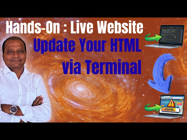 Edit Web Pages Without a GUI | Production Skills | AWS tutorials for Beginners