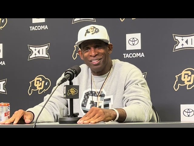 Coach Prime talks about Colorado quarterback situation ahead of matchup with No. 12 Texas Tech