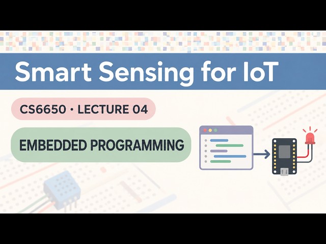 CS6650 | Lecture 4 | Embedded Programming