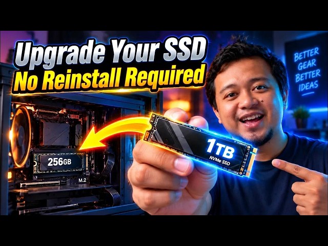 Super Easy! Clone Your Windows to a New SSD Without Reinstalling | Wittytool Disk Clone