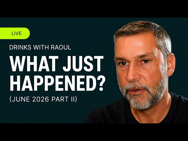 🔴 Crypto Feels Broken, So Why Is He Still Bullish? | Drinks With Raoul Pal