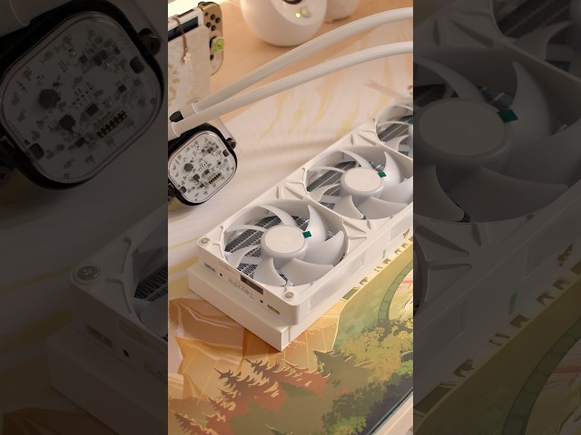 Unboxing the @corsair  titan II aio cpu cooler 🌬️ #shorts #pcbuilding