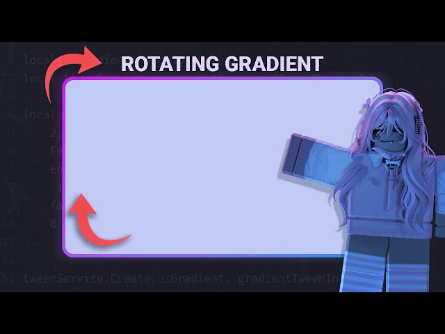 How to make a UI stroke gradient rotation effect | Roblox Scripting Tutorial