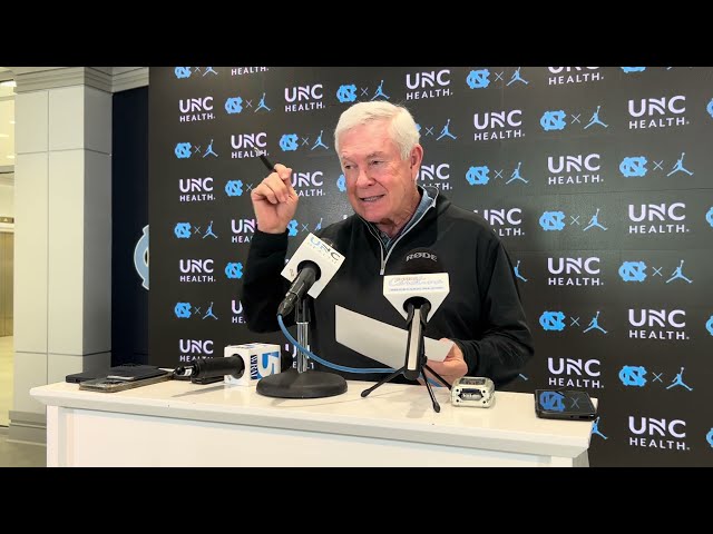 UNC Mack Brown Game Week Press Conference: Georgia Tech
