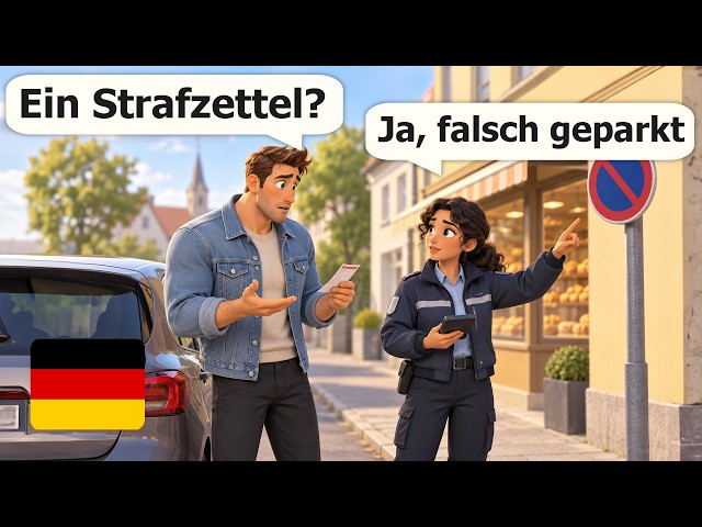 Learn German with 12 Simple Conversations | Conflict & Problem Solving (A1-A2)