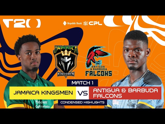 Condensed Match | Jamaica Kingsmen vs Antigua & Barbuda Falcons | CPL 2026