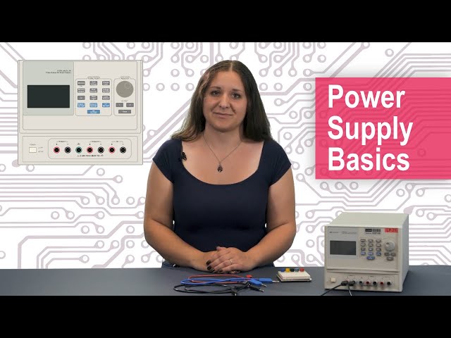 Power Supply: Operating Elements, Differential Voltage Supply, Limitations, Voltage/Current Settings