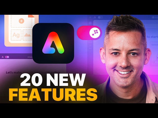 Adobe Express Just Got a Massive Upgrade (20 New Features!)