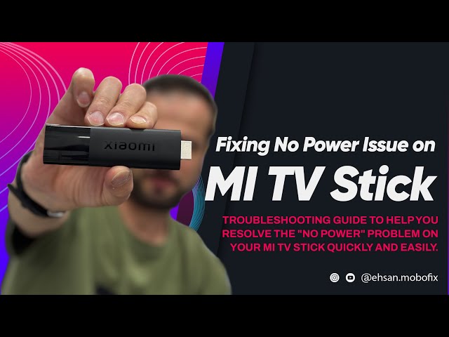 No power fix MI tv stick