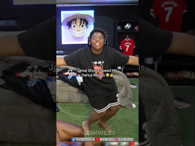 Jamal shows iShowspeed his Chinese dance moves 😭