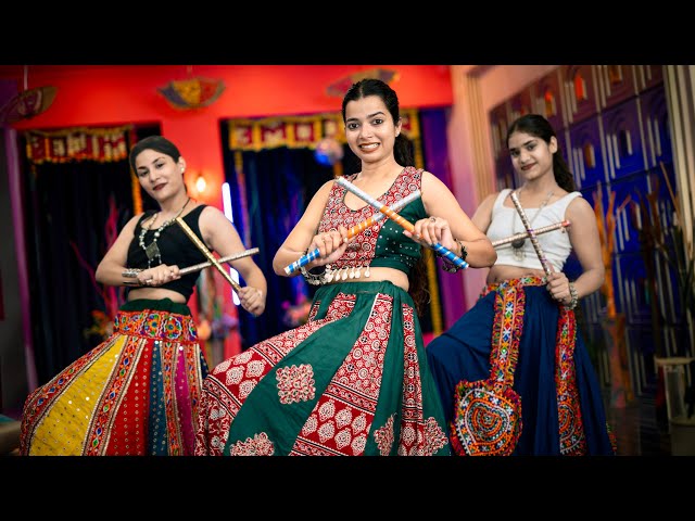 Dandiya Dance | Nagada Sang Dhol | Navratri Special Dandiya Choreography | 3D Dance Academy
