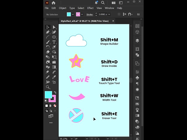 Adobe illustrator 2026 - Shortcut Keys for Beginner Guide