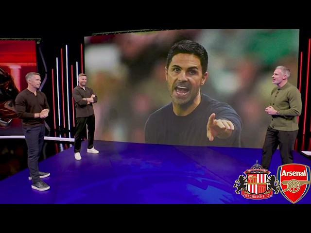 Jamie Carragher Review Arsenal vs Sunderland 2-0🔥| Carragher Predicts Arsenal are Title Favorites!!