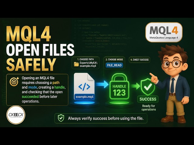 MQL4 FileOpen: Turn a Path into a Valid Handle