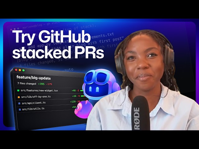 GitHub stacked PRs are now available