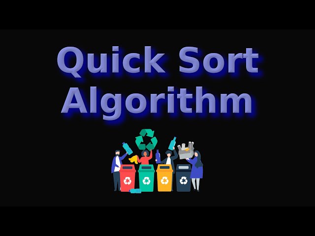 Quick Sort Algorithm - Code & Graphic Simulation