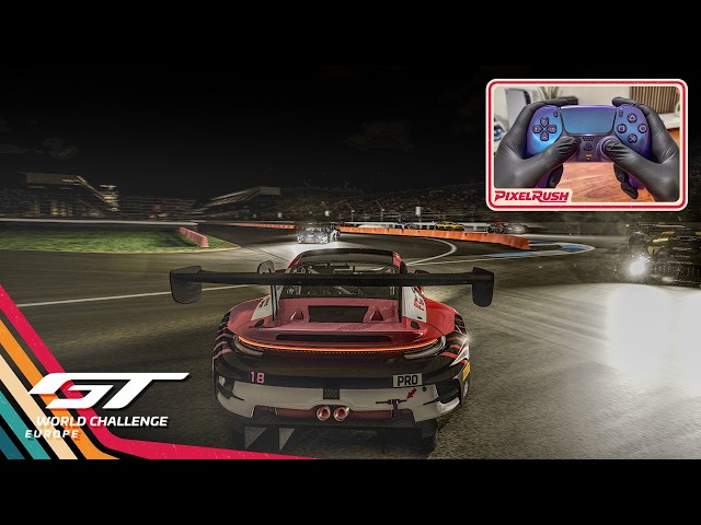 Can I survive a midnight race in the Porsche 911 GT3 using only a controller?