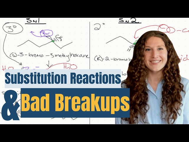 MCAT Organic Chemistry: Understanding Sn1 & Sn2 Reactions
