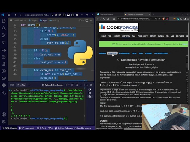 [Python] CODEFORCES Coding Challenges 26/09/02