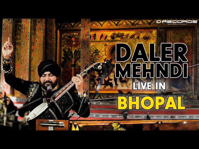 Daler Mehndi Live in Bhopal 🌙 | Special Sufi Performance | Soul to Supreme