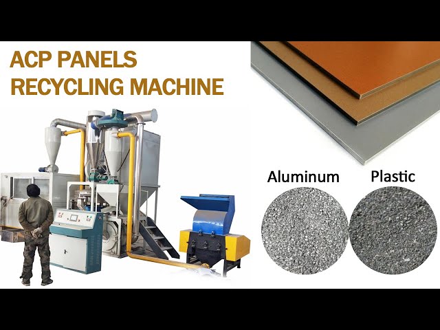 ACP Separator Machine | Aluminum Composite Panels Recycling Machine