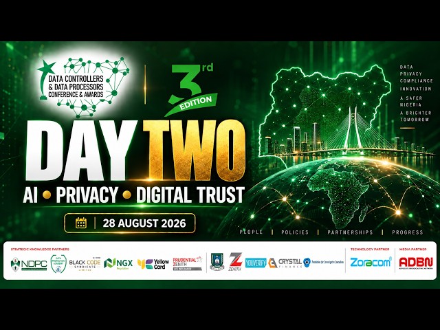 DAY TWO | Data Controllers & Data Processors Conference & Awards 2026