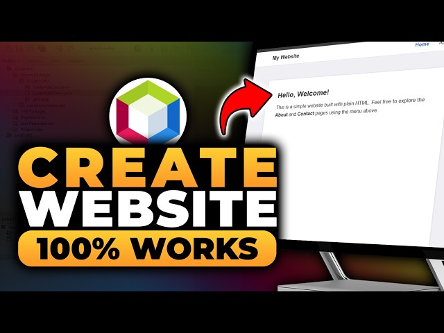 How To Create Website Using Java NetBeans (𝟮𝟬𝟮𝟲) | 100% WORKS | NO Yapping, To The Point & EASY!